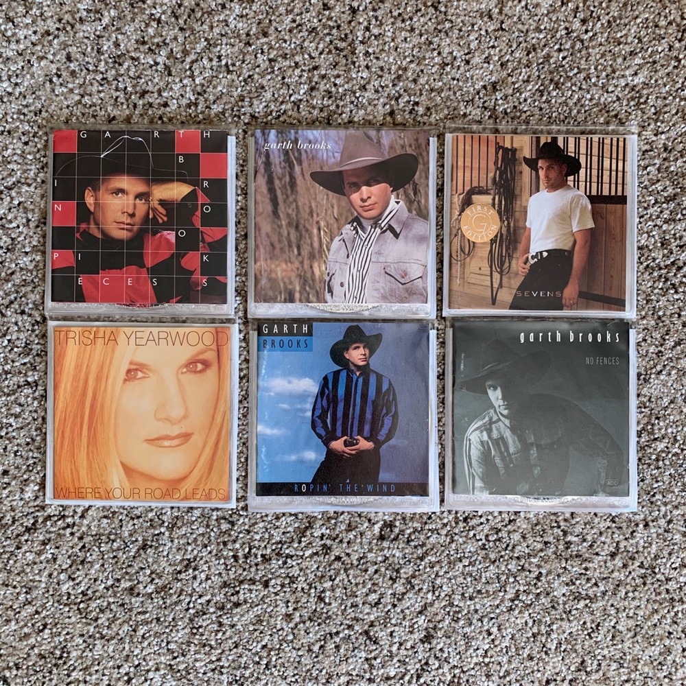 Garth Brooks and Trisha Yearwood CD lot bundle